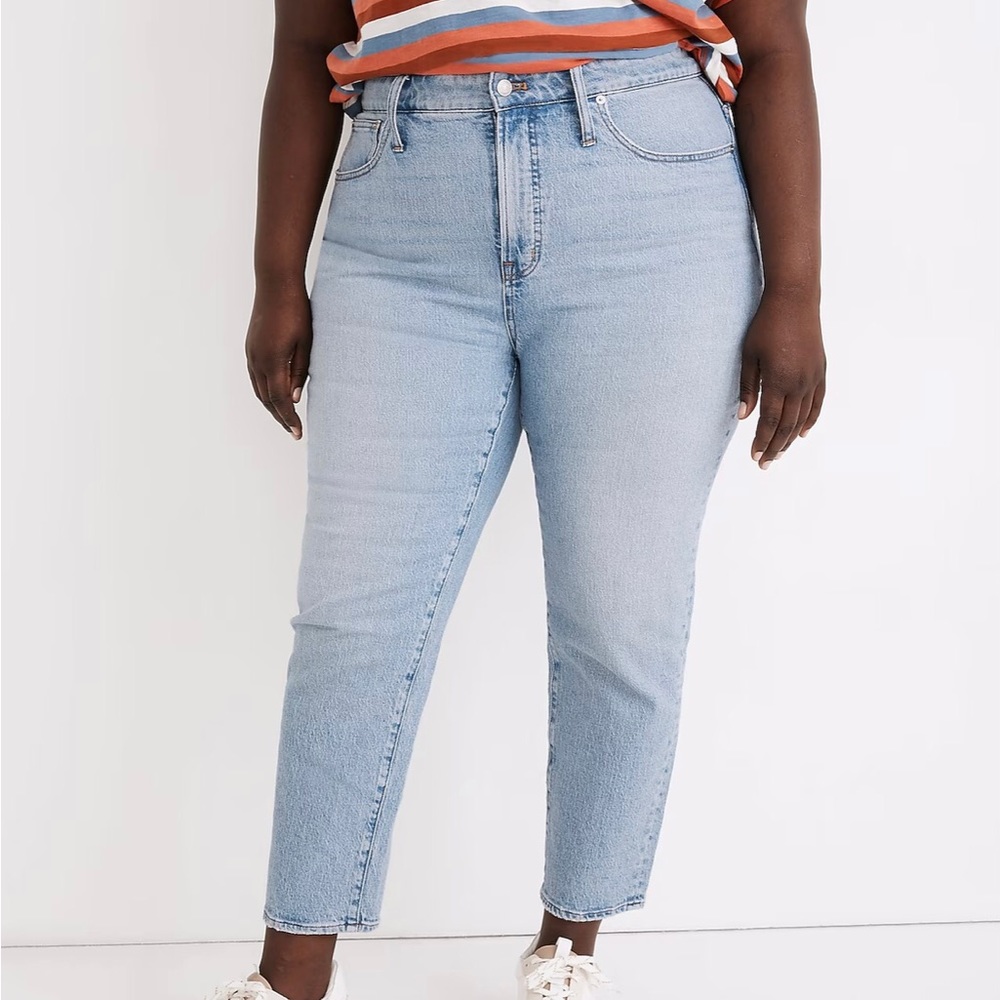 Madewell The Plus Size Perfect Vintage High Rise Waist Stretch Jeans Fiore Wash - Picture 5 of 10